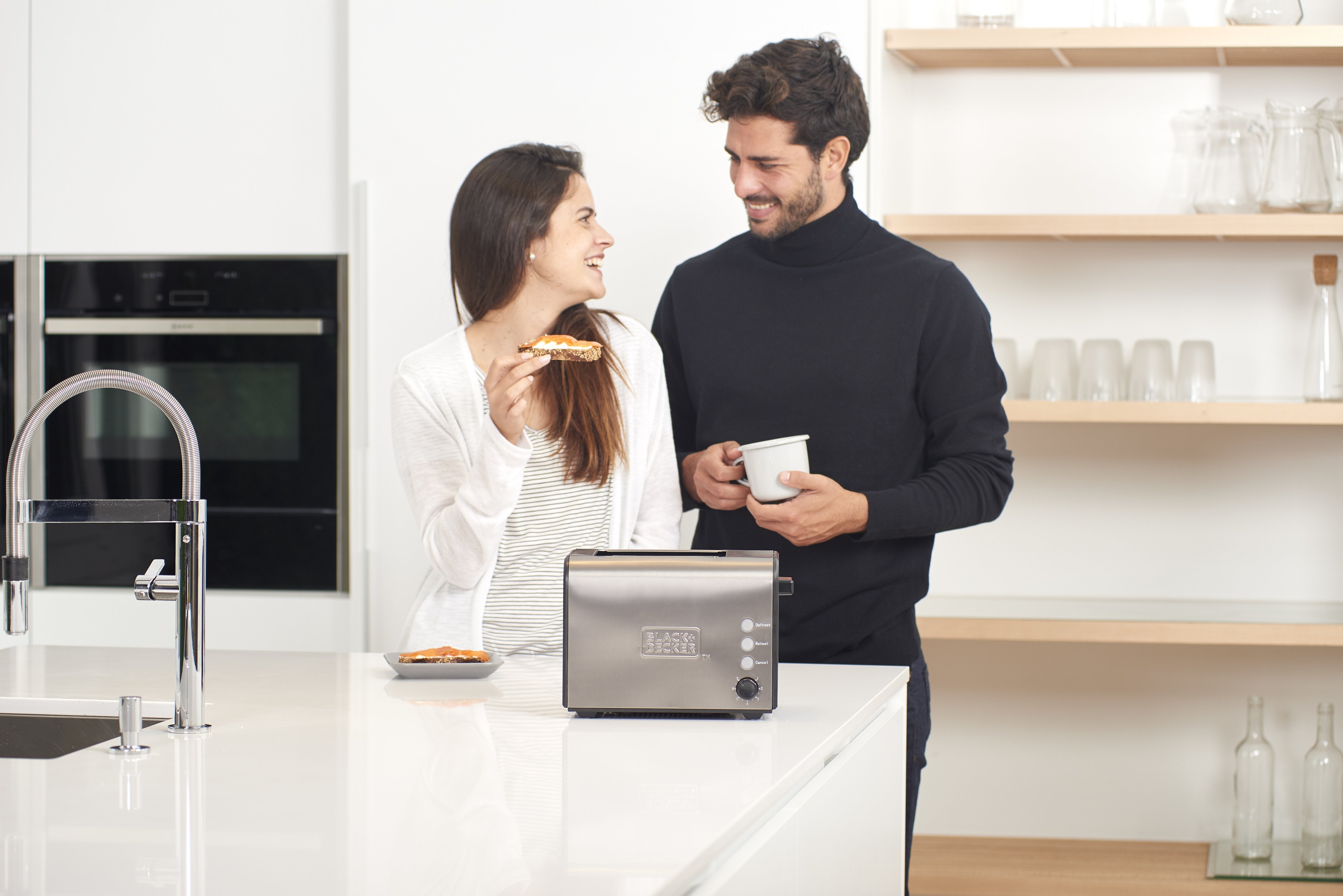 Black & Decker Toaster Bxto900e Grey 900 W