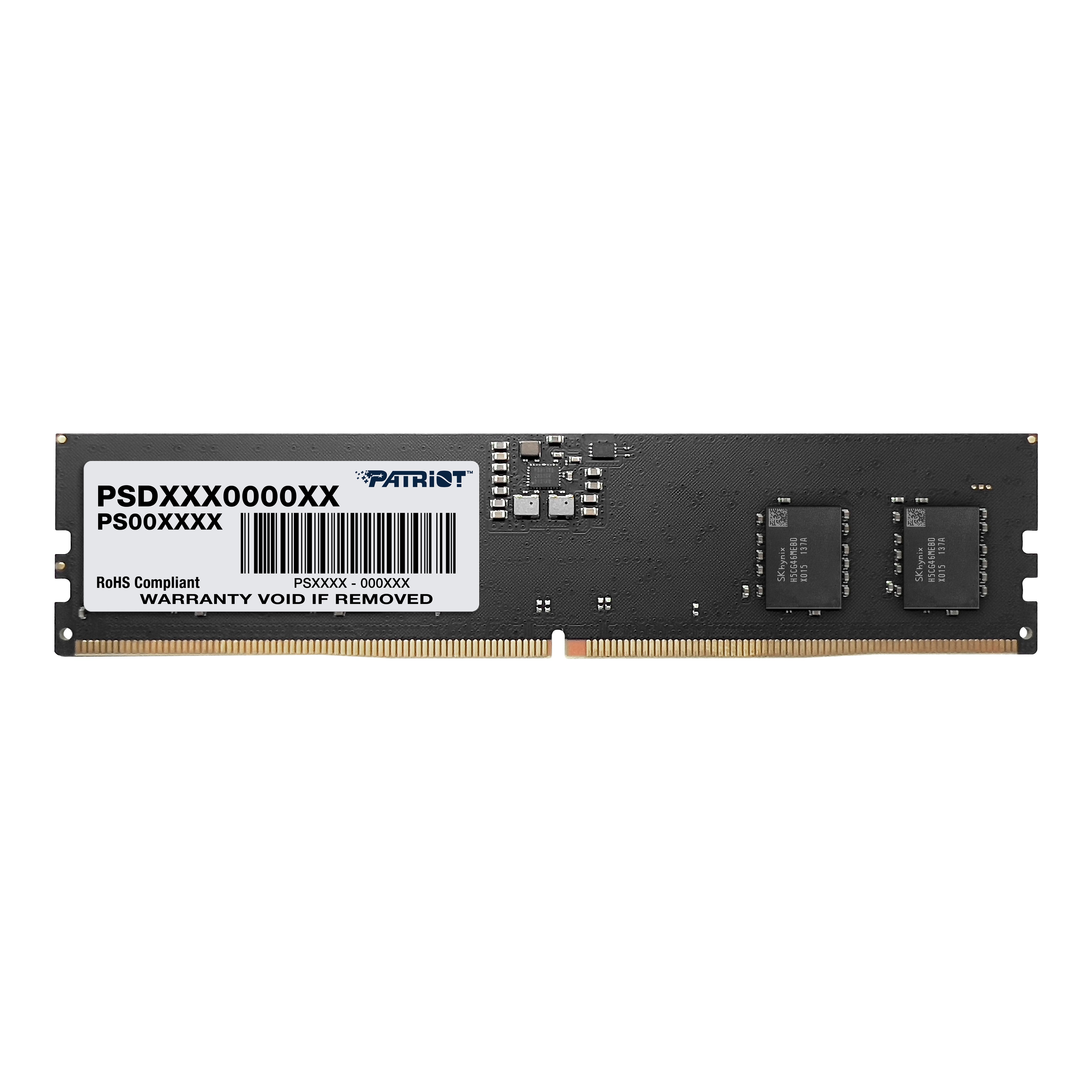 EAN 4711378422184 - Patriot Memory Signature Line PSD516G560081 módulo de memoria 16 GB 1 x 16 GB DDR5 288-pin DIMM imagen 1