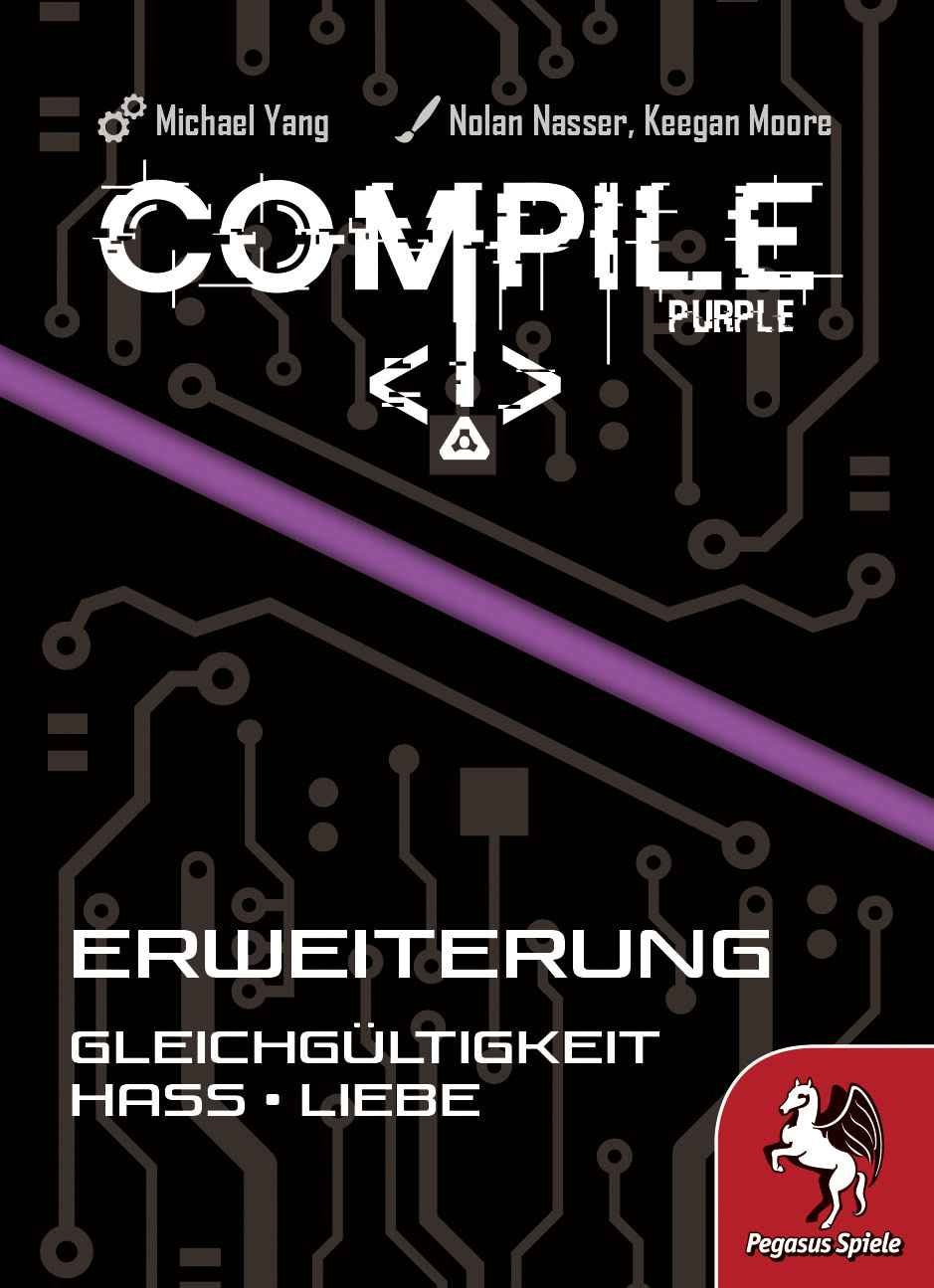 Pegasus Compile (Morado Edition) Gleichgültigkeit Hass Liebe (Ampliación) 18531g