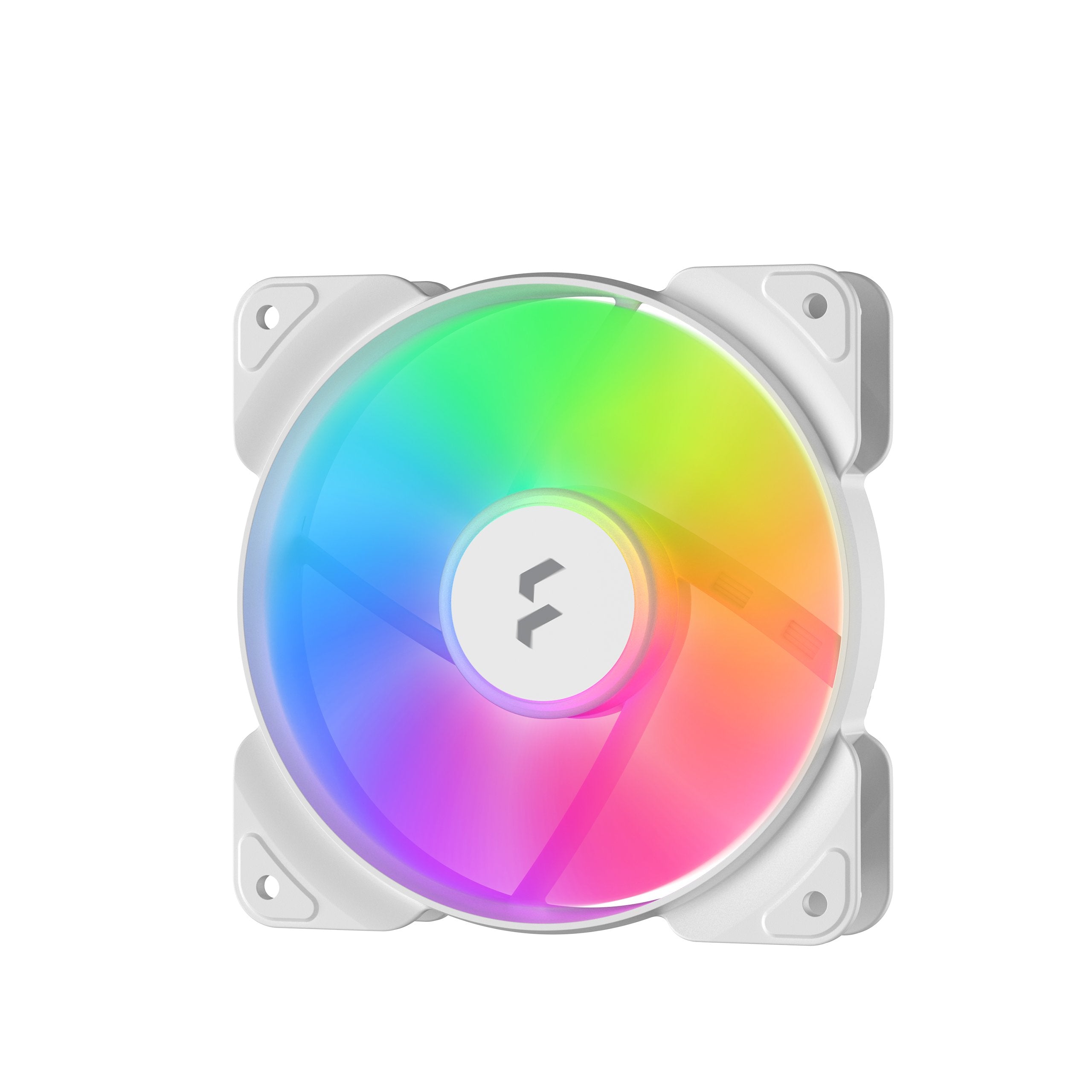 Fractal Ventilador Caja Aspect 12 Series Rgb Pwm 120mm Marco Blanco (Fd-F-As1-1209)