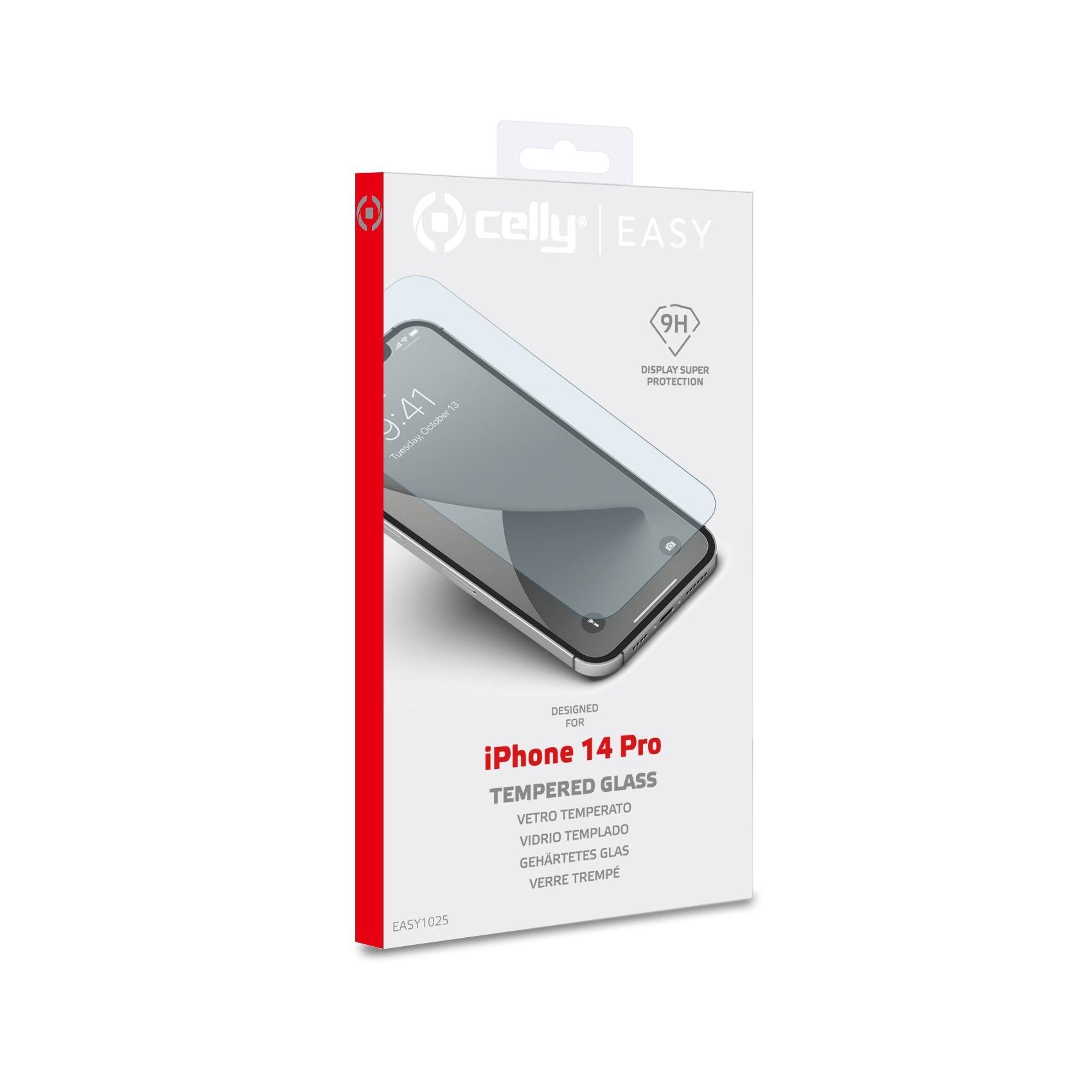 Protector Celly Cristal Templado Para Iphone 14 Pro