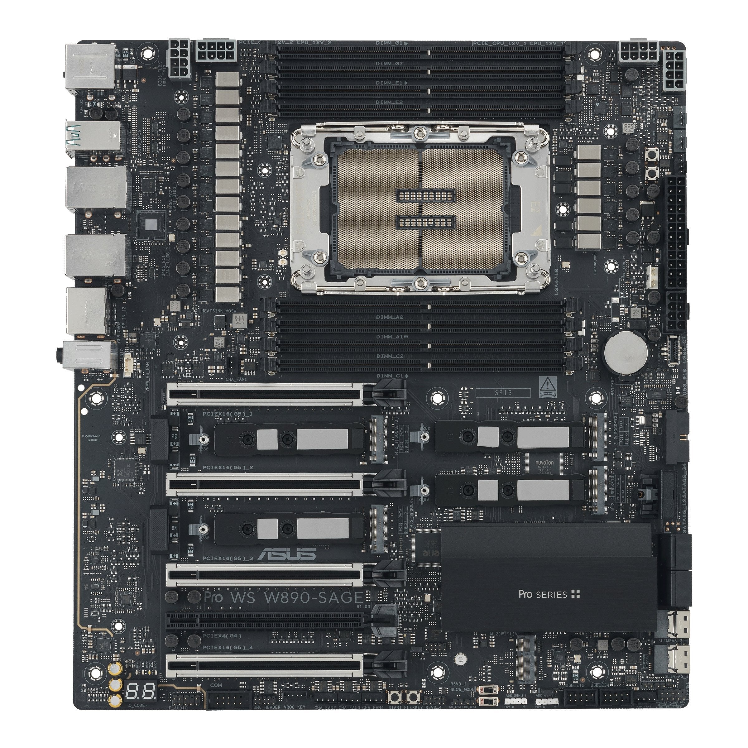 Asus Pro Ws W890e-Sage Intel,4710,Ddr5,Ebb