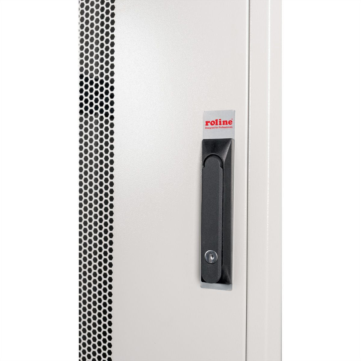 Roline 19-Zoll Serverschrank Basic 42 He, 800x1000 Bxt Perforiert Grau