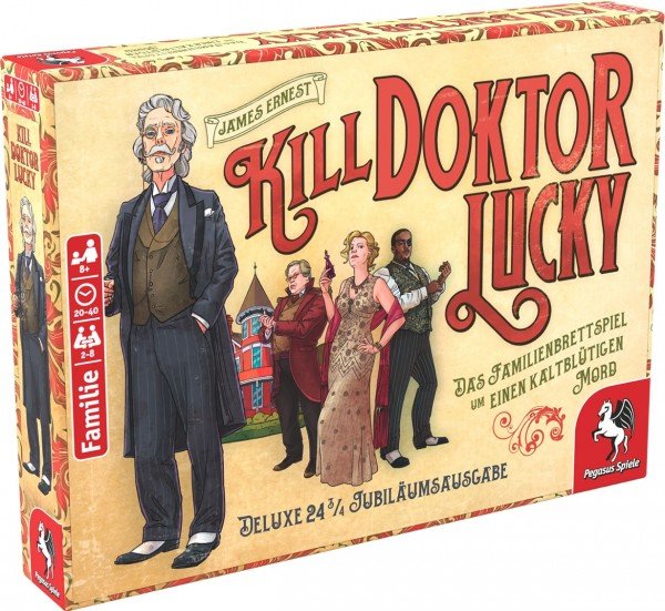 Pegasus Kill Doctor Lucky, Juego De Mesa 51797g