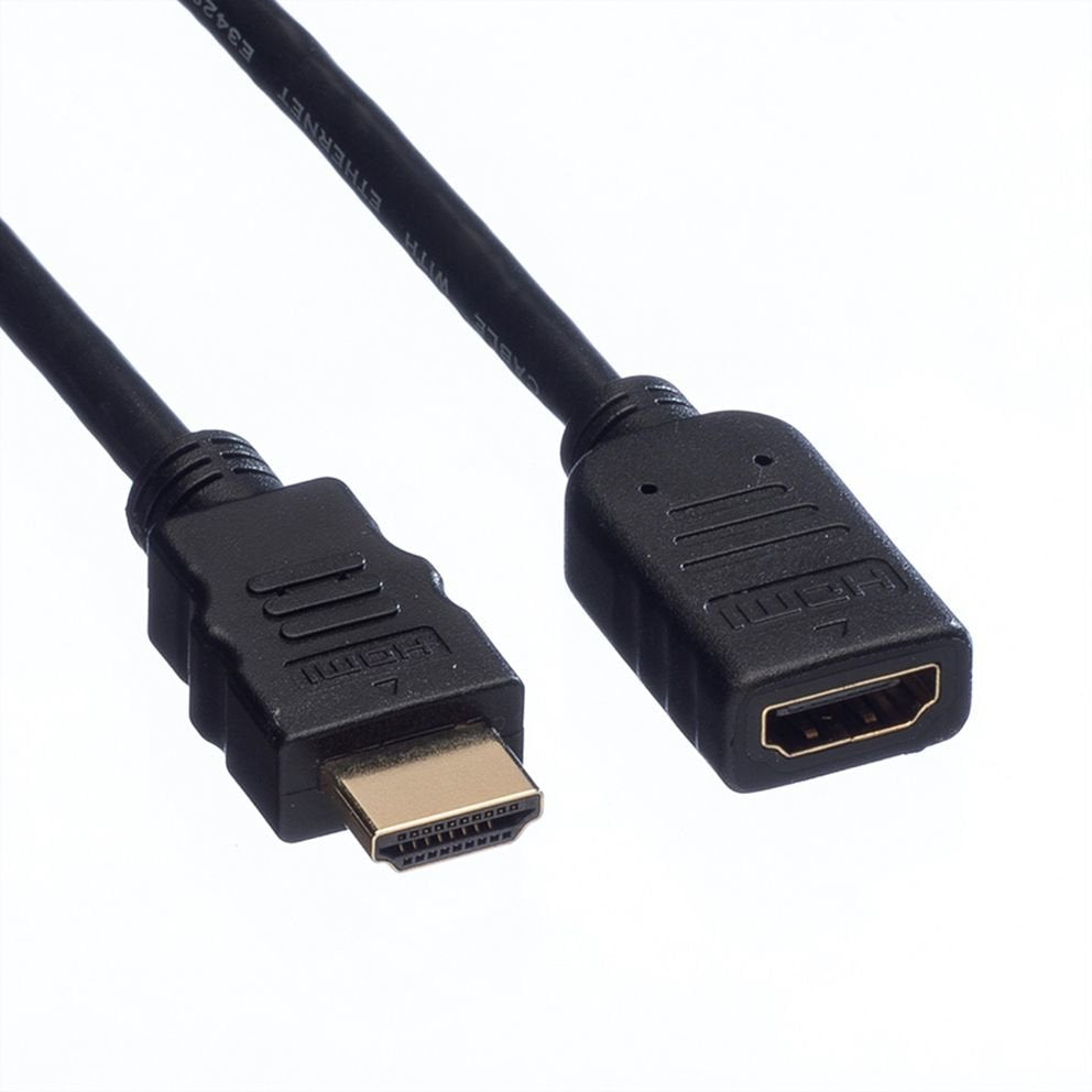 Value Hdmi High Speed Verlngerungscable Mit Ethernet St-Bu 2m