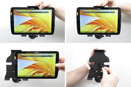 Brodit 216338 Soporte Soporte Pasivo Tablet/Umpc Negro