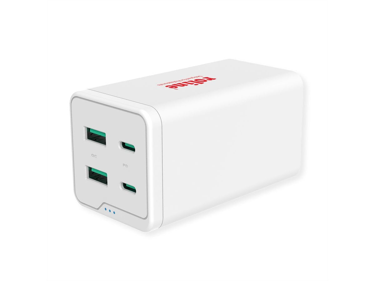 Usb Charger 4 Port (2x Usb-C 2x Usb-A Qc3.0) Max. 120w
