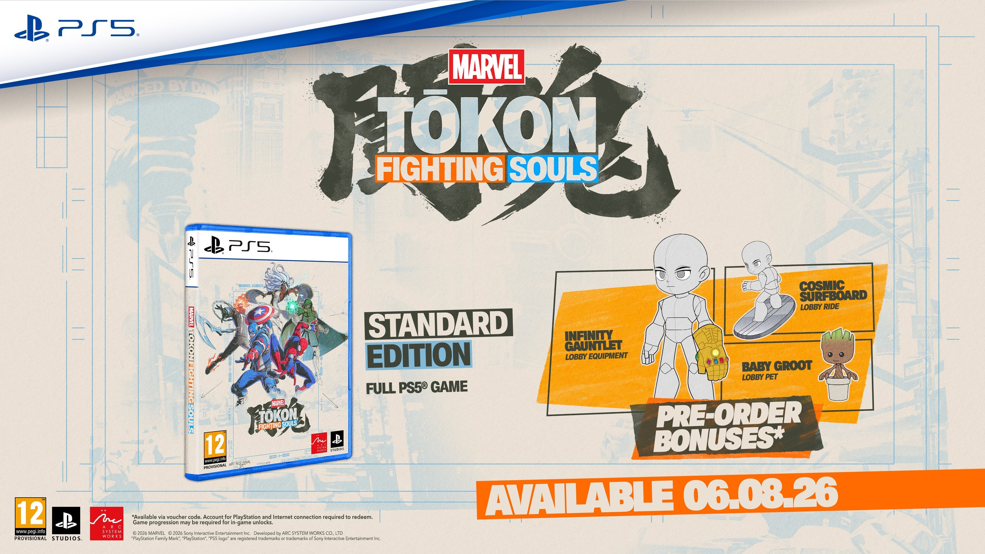 Ps5 Marvel Tokon: Fighting Souls