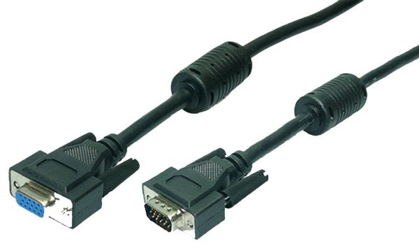 Logilink Vga M/F 1.8m Cable Vga 1,8 M Vga (D-Sub) Negro