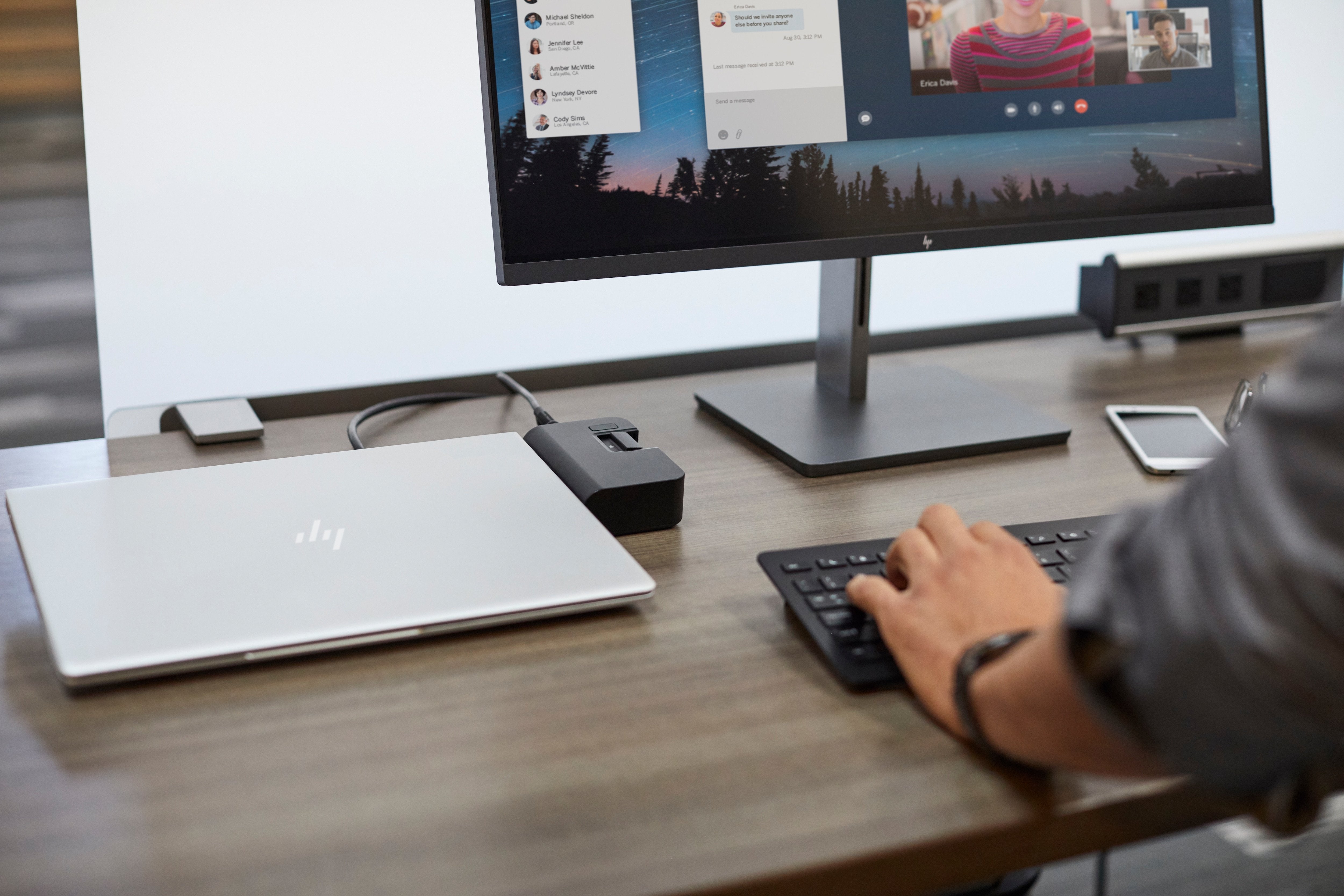 Hp Ultraslim Docking Station Acoplamiento Negro