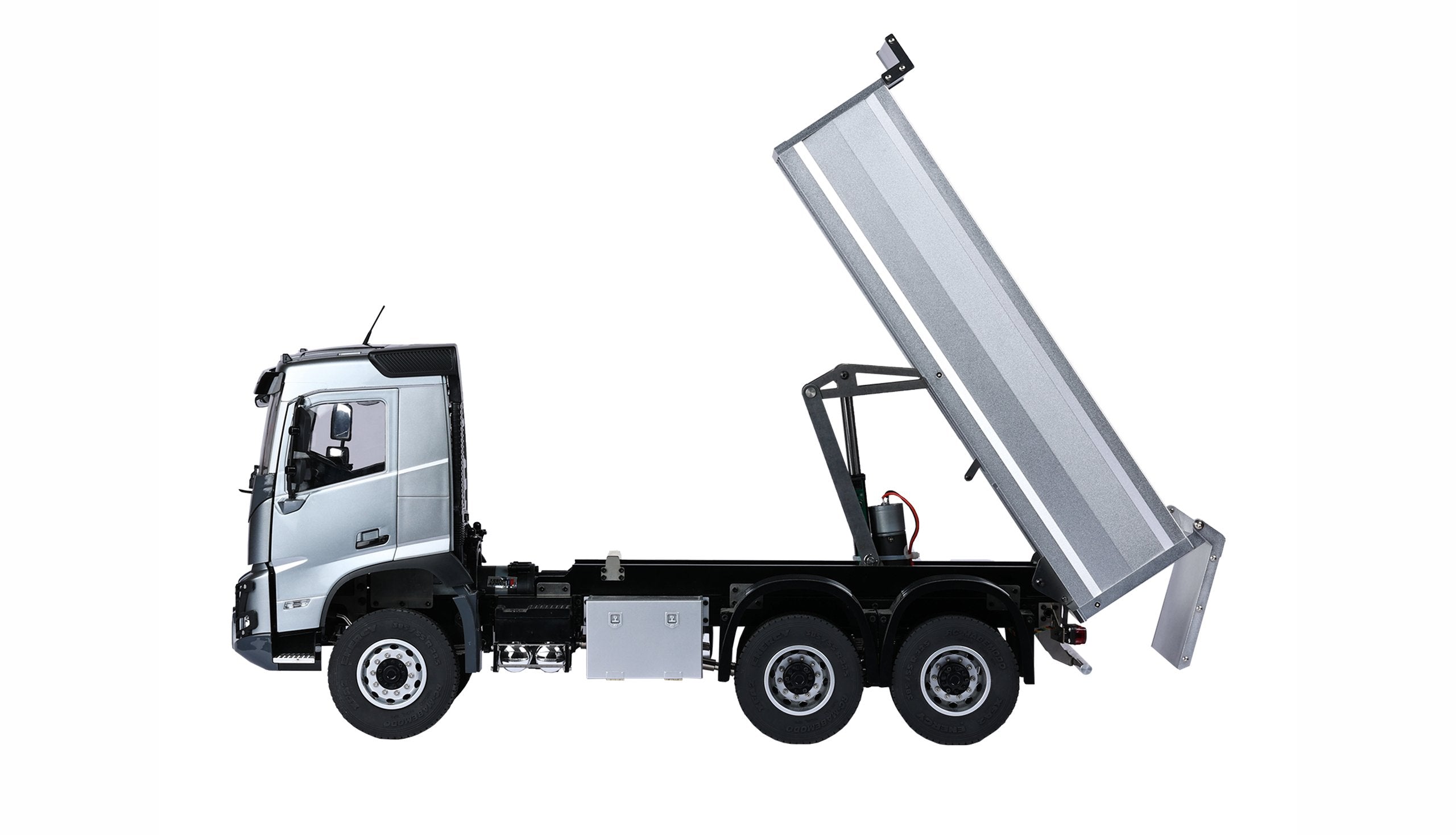 Amewi Volvo Fmx E015 Muldenkipper 6x4 1:14 Rtr Plata 14+