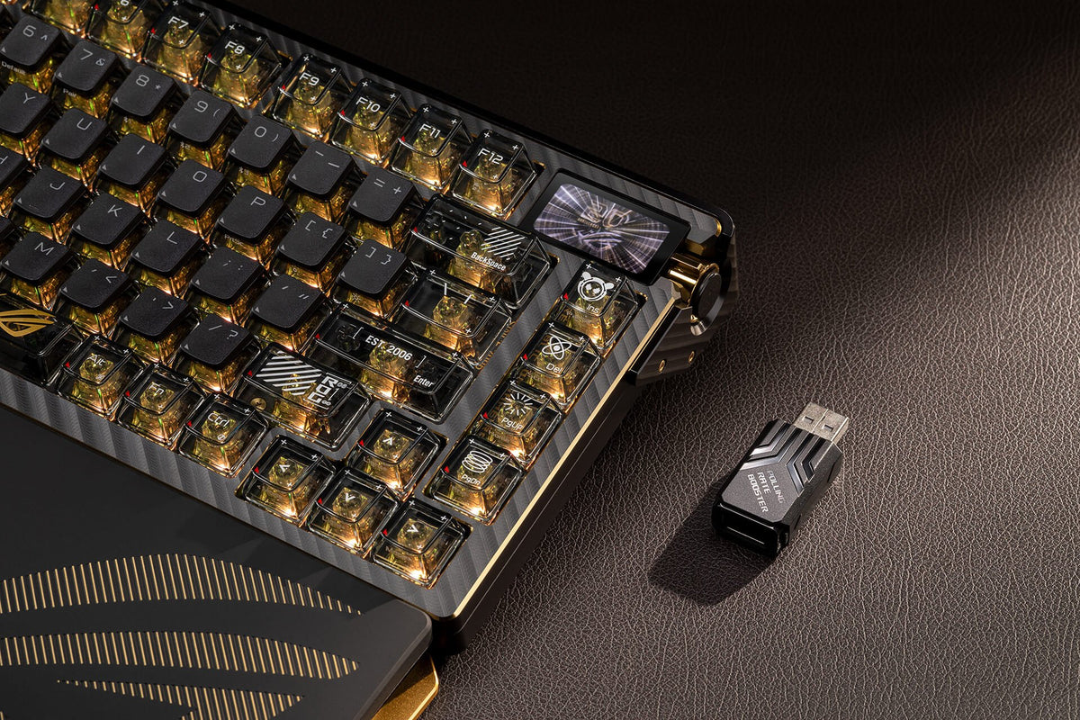 EAN 4711636464284 - ASUS ROG Azoth Extreme Edition 20 teclado Juego USB + RF Wireless + Bluetooth QWERTY Inglés Negro imagen 15