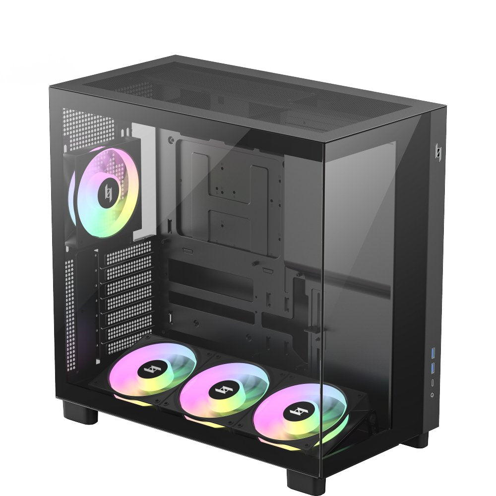 EAN 6931858712064 - GameMax NEX C53 BK carcasa de ordenador Negro imagen 6