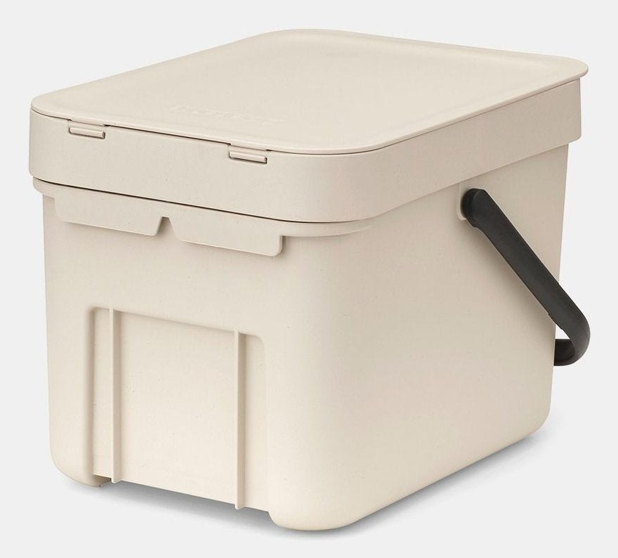 Brabantia Sort & Go Abfallbehäl. Soft Beige 6 L