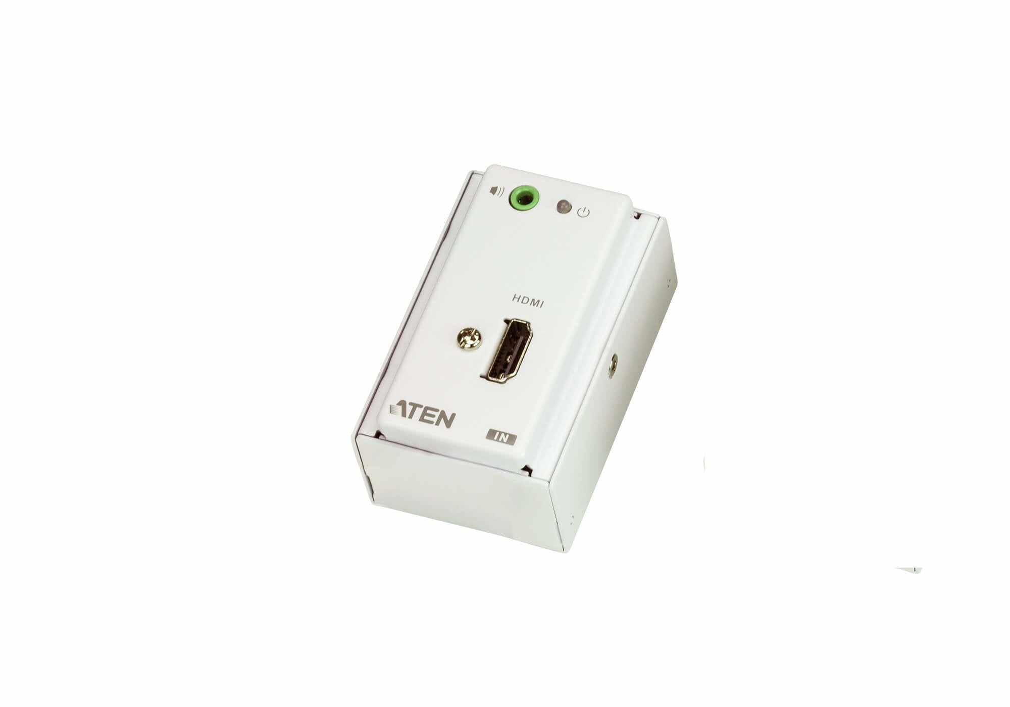 Aten Ve807 Extensor Audio/Video Transmisor Y Receptor De Señales Av Blanco