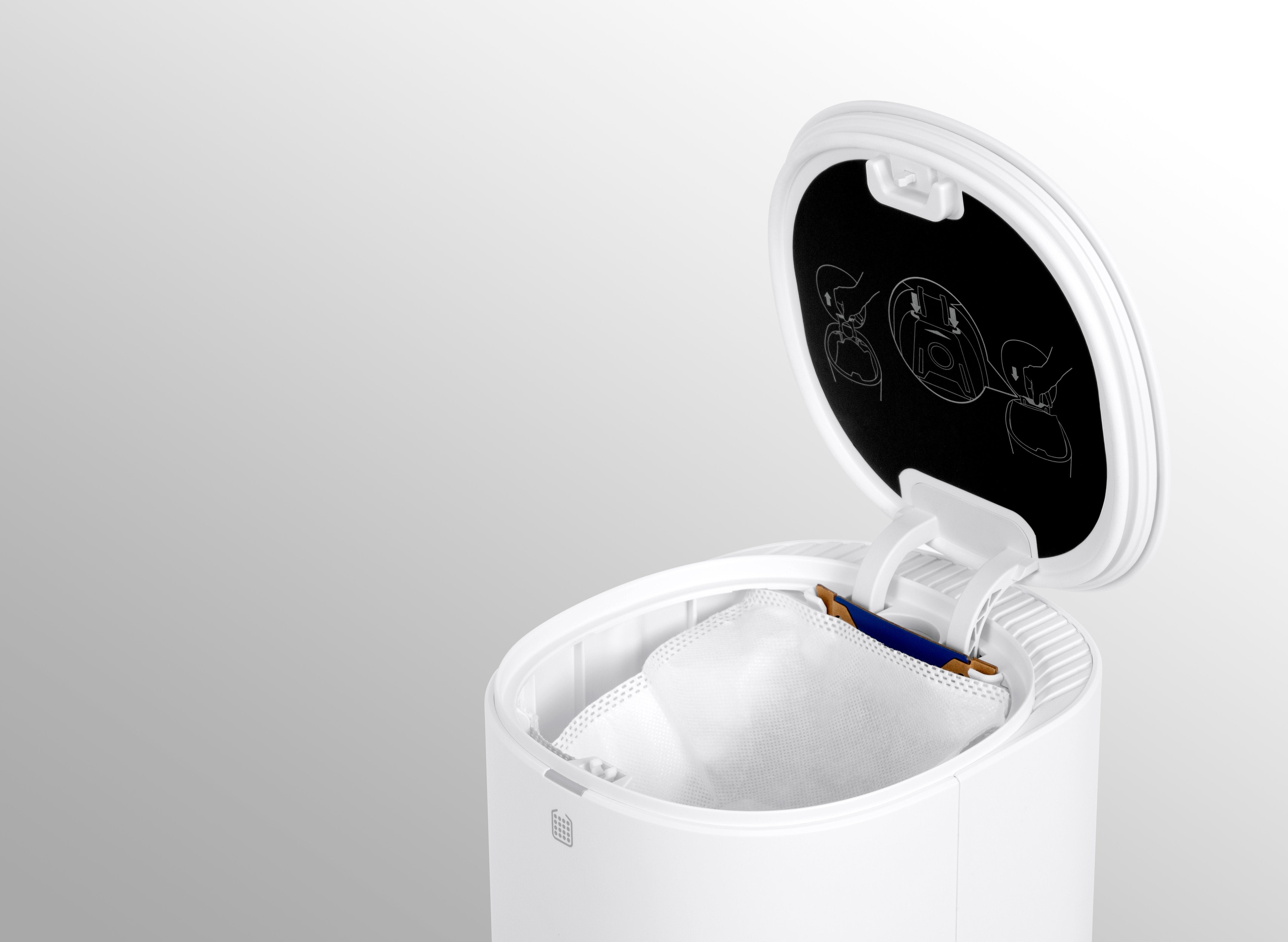 Robot Aspirador Ecovacs Deebot Ozmo T9+ Blanco Con Estación De Vaciado Automático