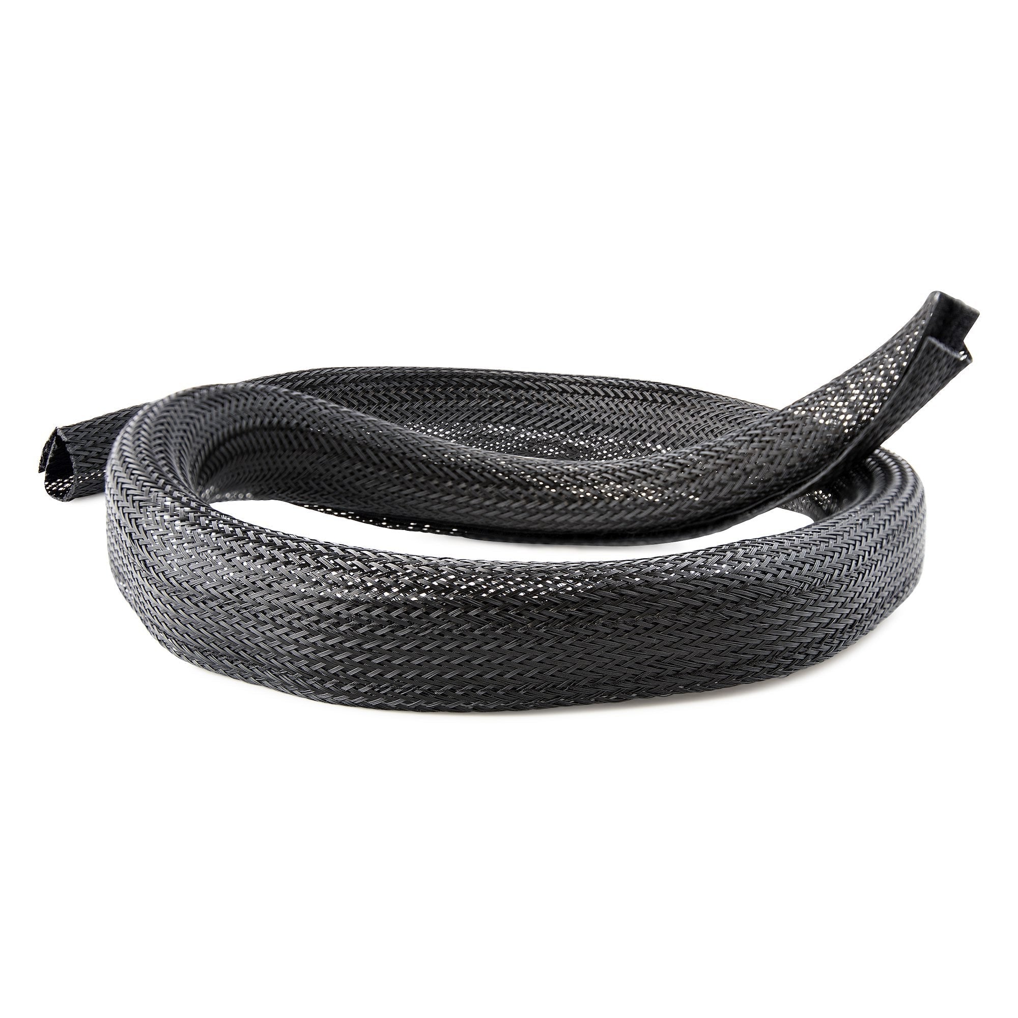 Startech Manga Gestión De Cableado Flexible 3m  Negro