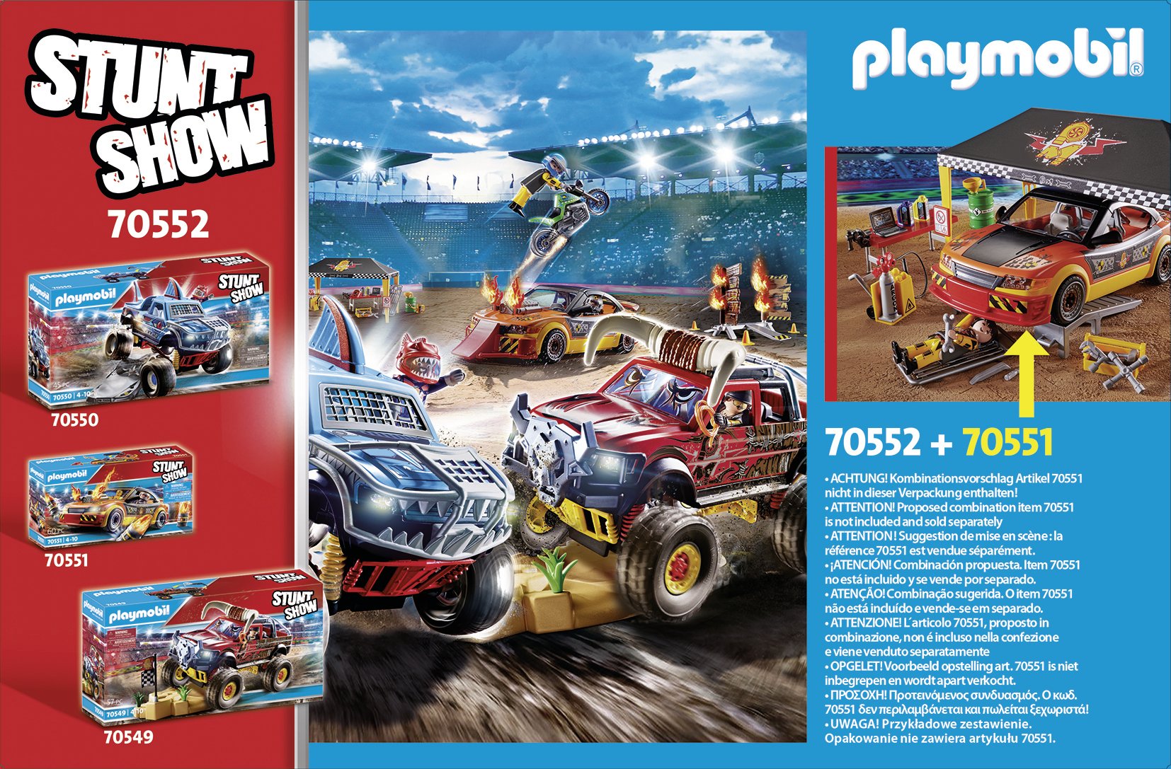 Playmobil Stuntshow Tienda Taller