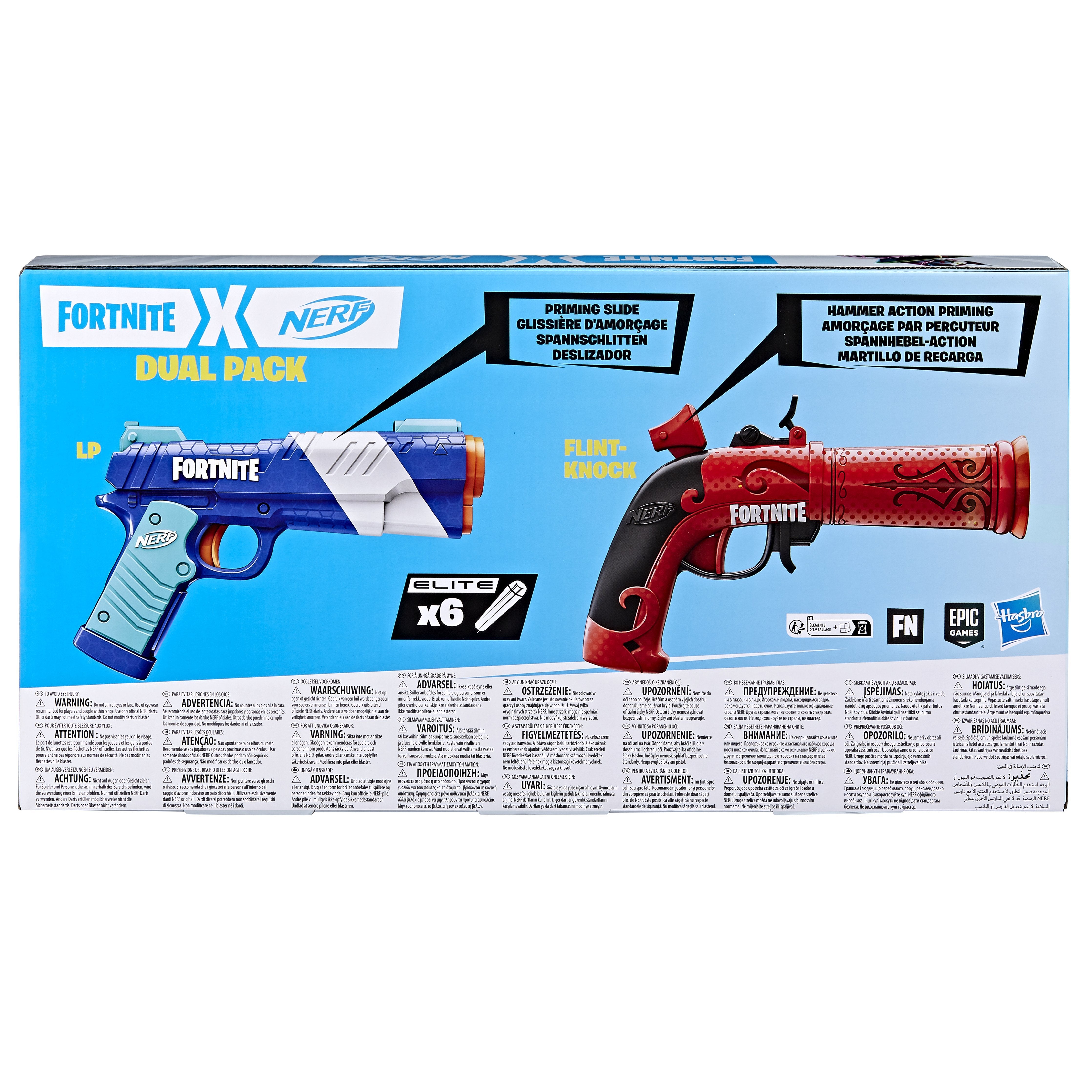 Set Doble Lanzadores Hasbro Nerf Fortnite
