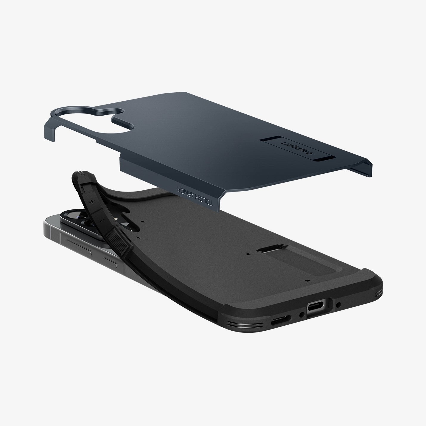 Spigen Tough Armor Galaxy A56 5g Metal Slate