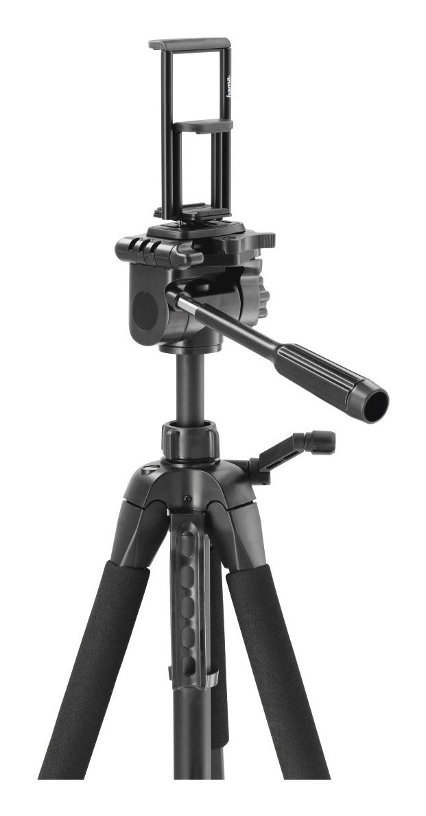 Hama Tripode Para Camara Con Rosca 1/4" - Peso Max 5kg - Altura Hasta 170cm - Soporte Para Smartphone Y Tablet -