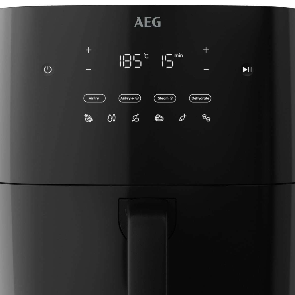 EAN 7333394032634 - AEG AAF7SB Sencillo 6,9 L 1700 W Freidora de aire caliente Negro imagen 5