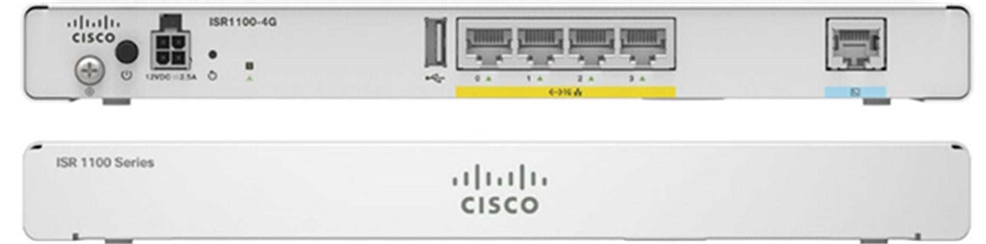 Cisco Isr1100-4g Router Gigabit Ethernet Gris