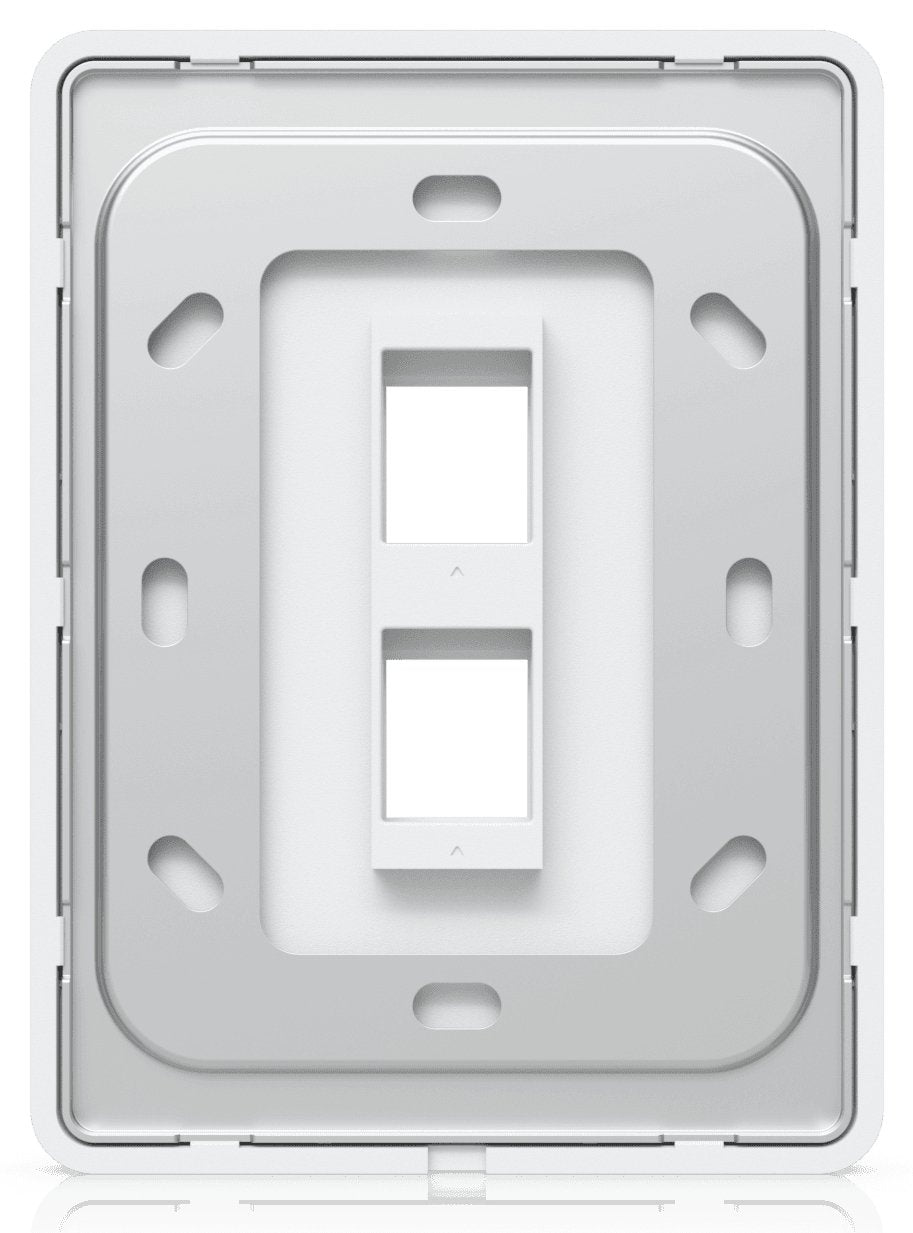 Universal Keystone Wall Plate  With Paintable Cover For A