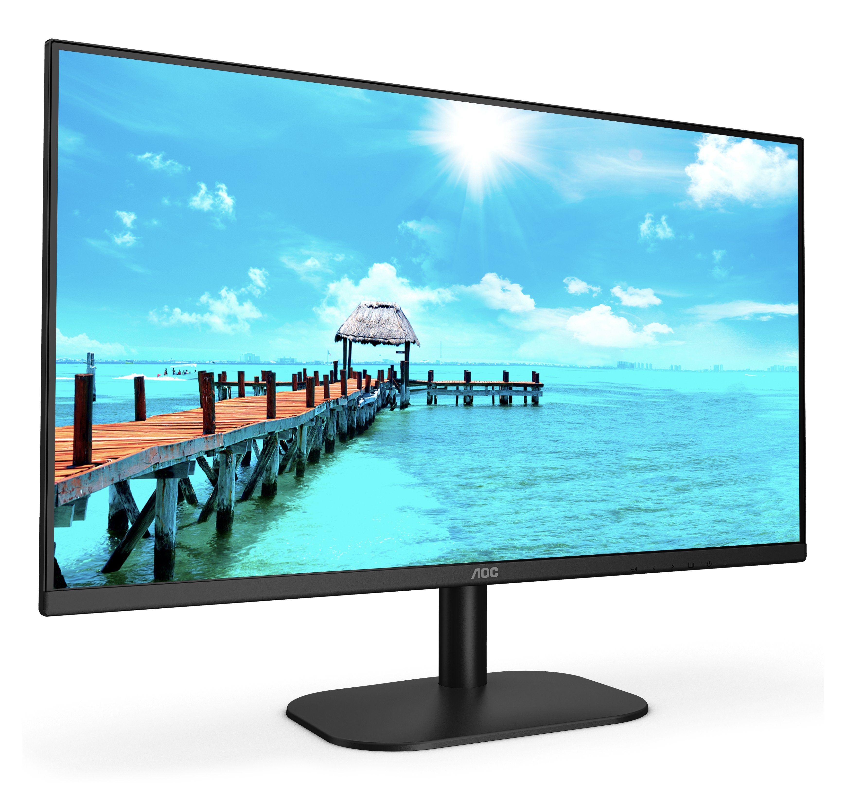 Monitor Aoc 27b2qam Led Display 68,6 Cm (27") 1920 X 1080 Pixeles Full Hd Negro