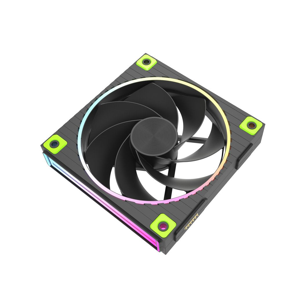 Ventilador Pc  Zalman Zm-Df120r Black  Argb 1x Vent 120mm