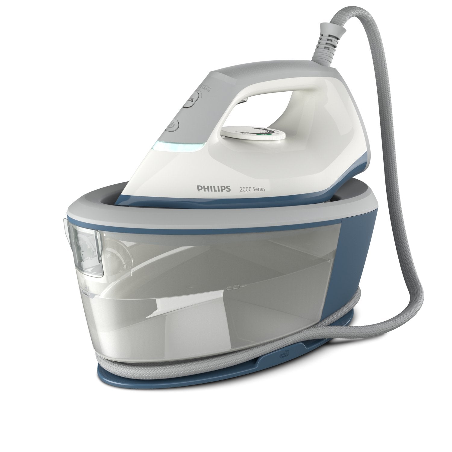 EAN 8720389029424 - Philips 2000 series PSG2000/20 estación plancha al vapor 2400 W 1,4 L Suela de cerámica Azul, Blanco imagen 2