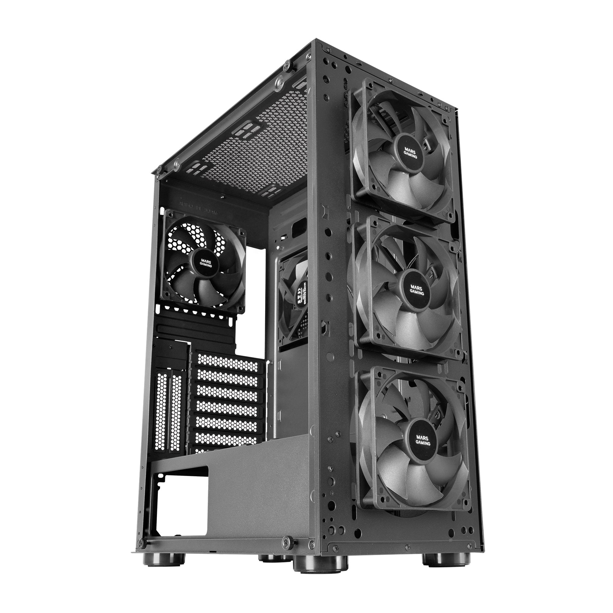 Caja Gaming Torre Mars Gaming Mc-Pro2 Negra