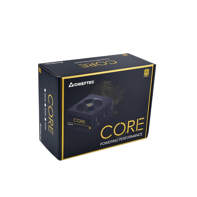 EAN 0753263076144 - Chieftec Core BBS-700S unidad de fuente de alimentación 700 W 24-pin ATX PS/2 Negro imagen 4