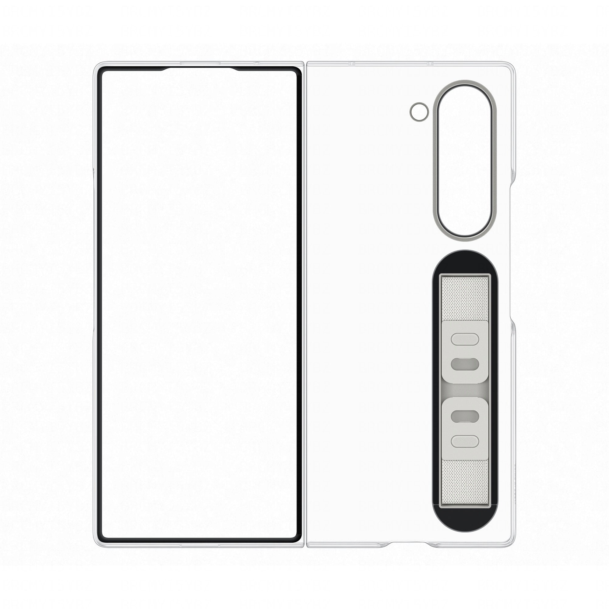 Samsung Ef-Qf956ctegww Funda Para Galaxy Z Fold6 (7.6") Transparente