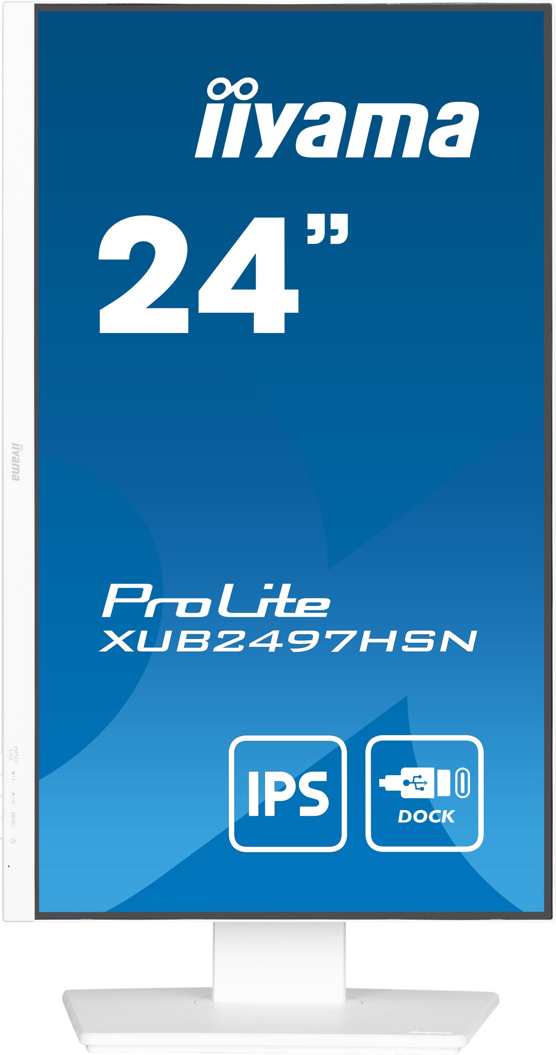 EAN 4948570123223 - iiyama ProLite XUB2497HSN-W1 pantalla para PC 60,5 cm (23.8") 1920 x 1080 Pixeles Full HD LED Blanco imagen 3