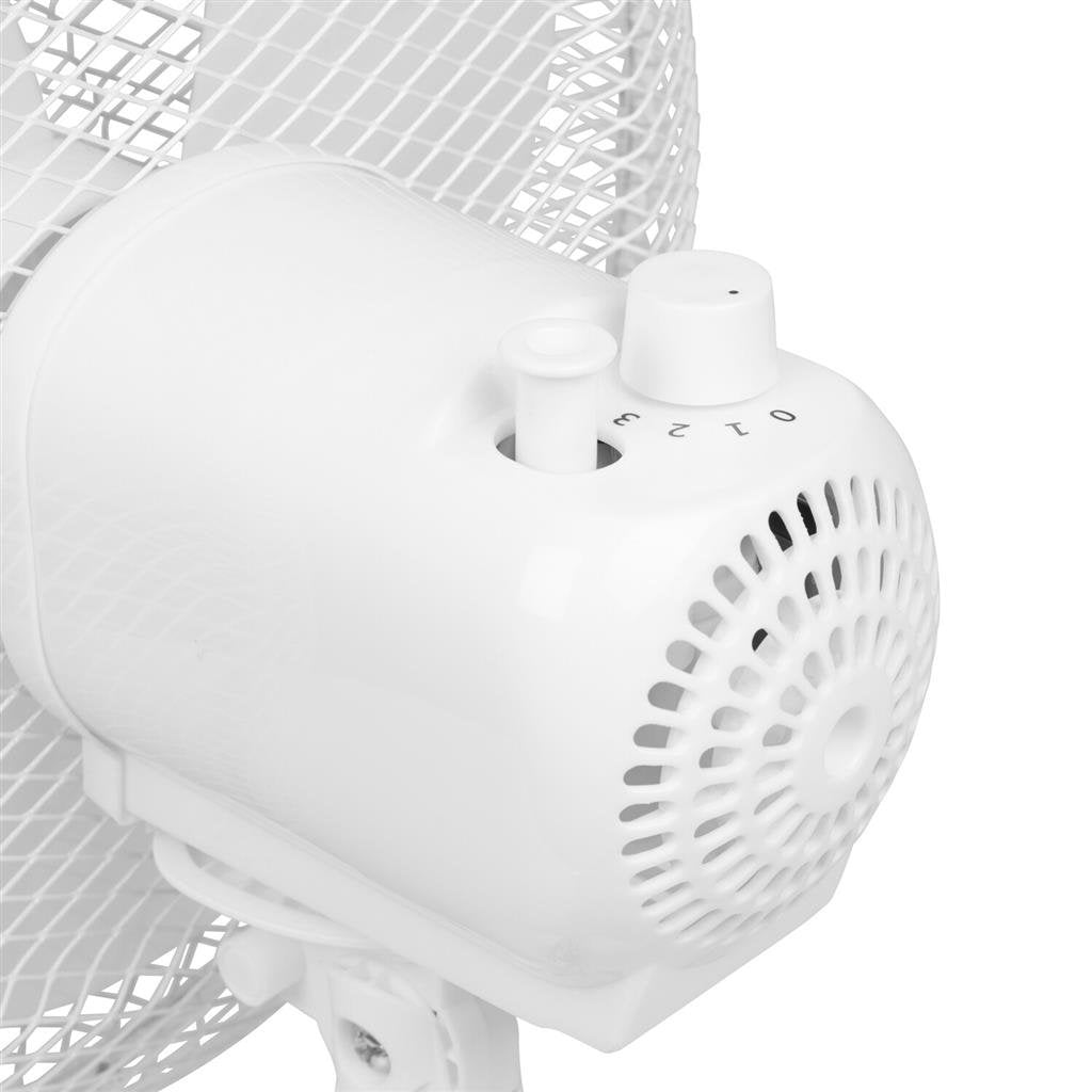 Ventilador De Sobremesa Tristar Ve-5724 40w 3 Aspas 30cm 3 Velocidades