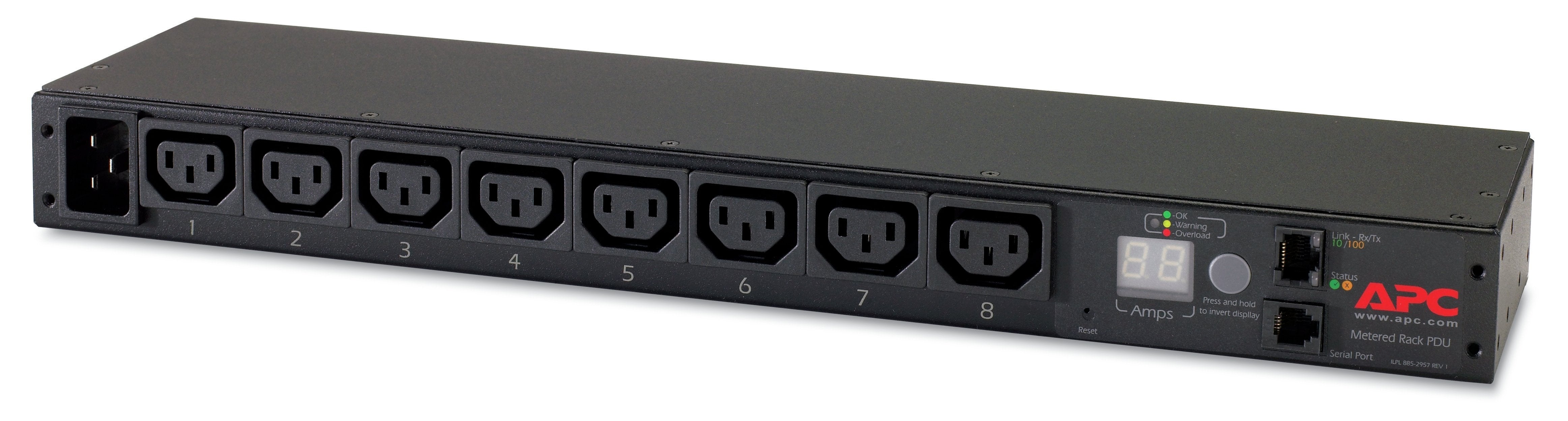 EAN 0731304331513 - APC AP7821B unidad de distribución de energía (PDU) 8 salidas AC 0U/1U Negro imagen 1