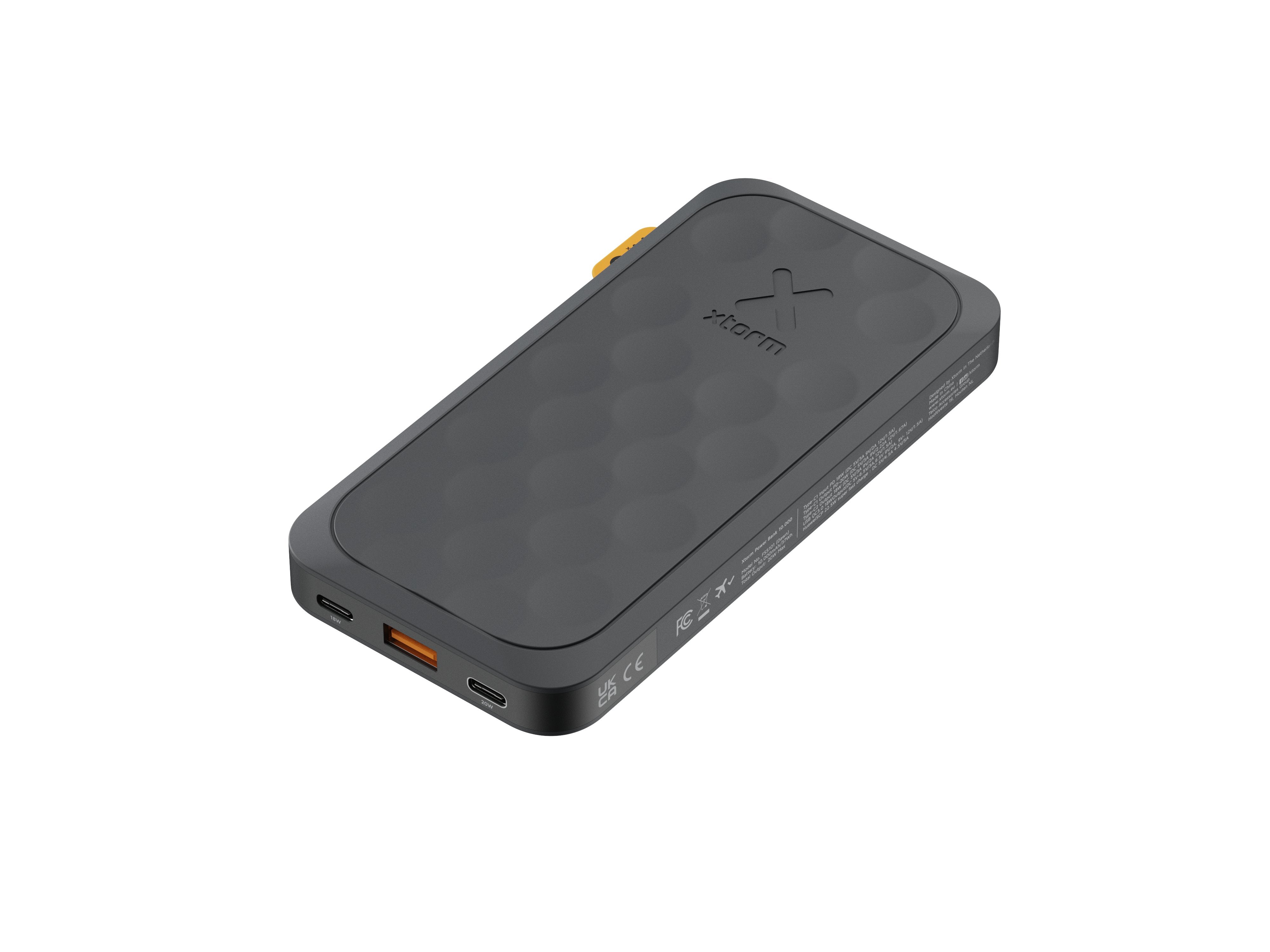 Power Bank Fuel Series Fs-5101 10000mah Negro Xtorm 10000mah/ Hasta 20w/ 2xusb-C, 1xusb-A/ Lcd