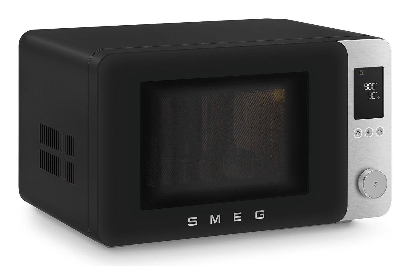 Microondas Smeg Moc02blmeu Combo De Sobremesa + Ventilador/Grill