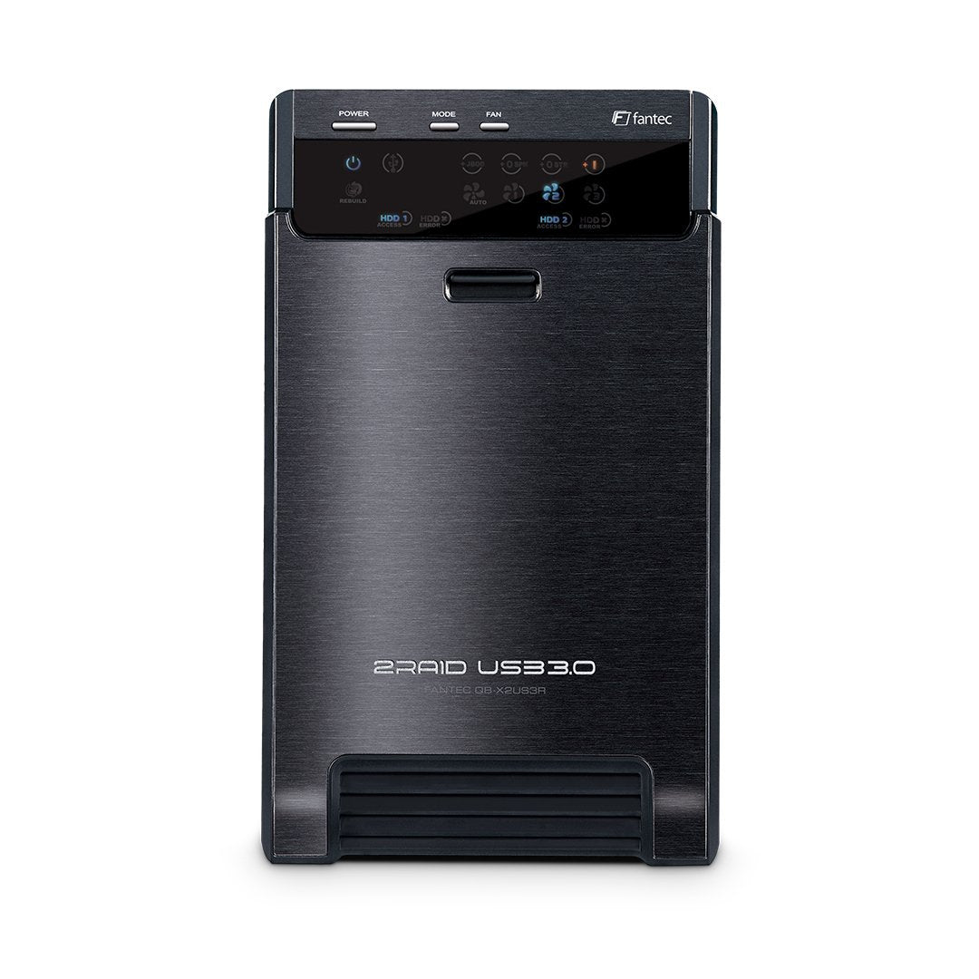 Fantec Qb-X2us3r Black 2x3,5  Sata Raid Hdd Usb3.0