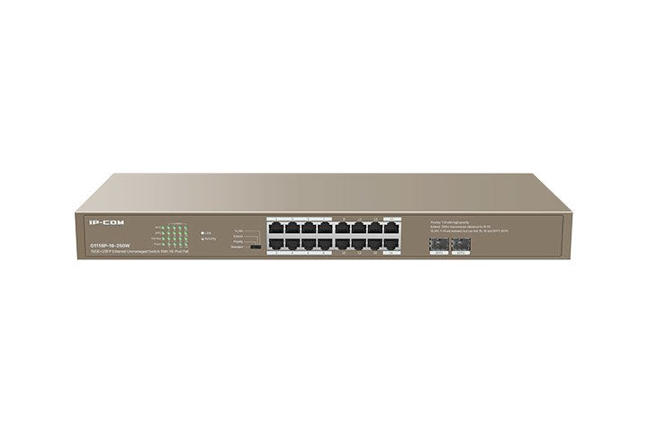 Switch 18 Puertos Tenda 16 Puertos Gigabit Ethernet 2 Puertos Sfp