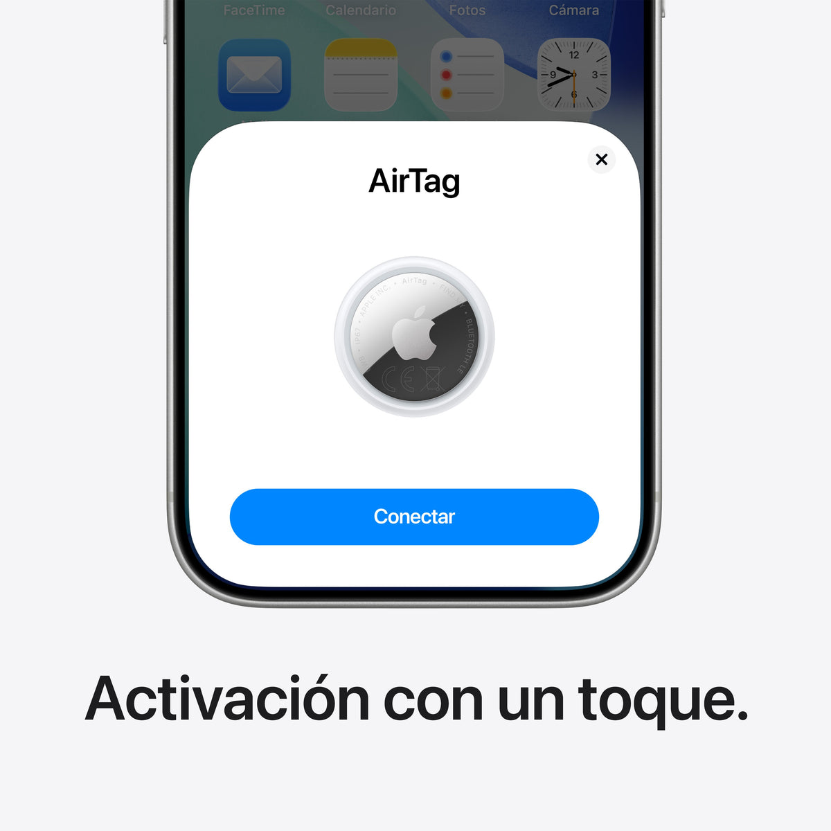 EAN 0195950667387 - Apple AirTag Elemento Buscador Plata, Blanco imagen 3