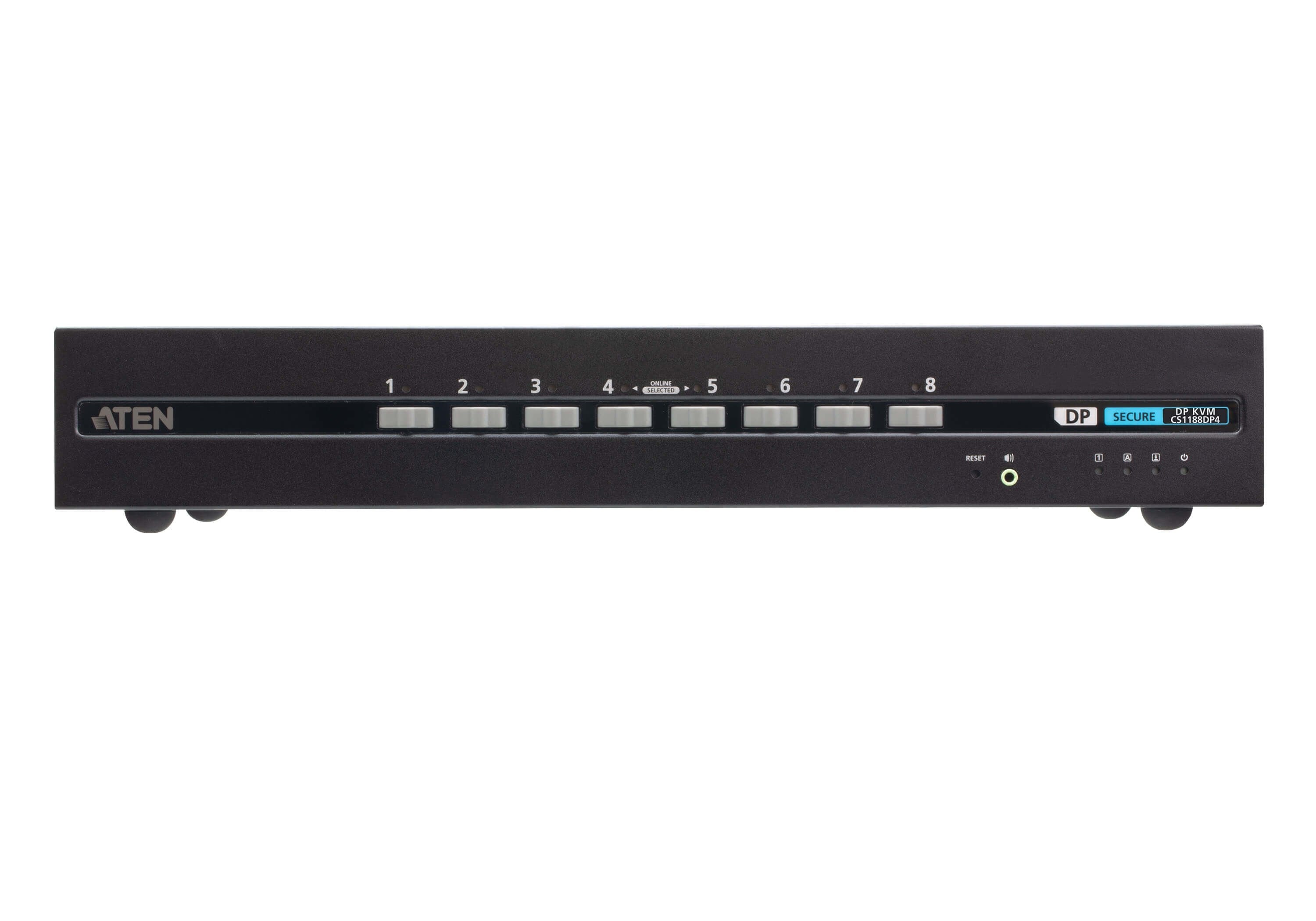 8-Port Usb - 4k Displayport Secure Kvm Switch (Psd Pp V4.0 Compliant)