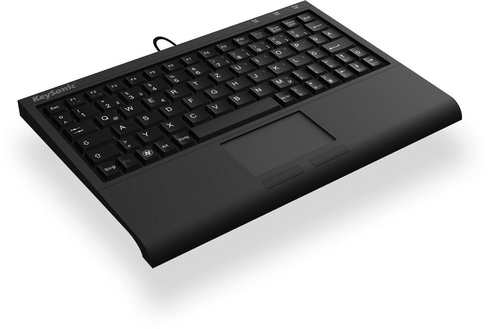 EAN 4250078166986 - KeySonic ACK-3410 teclado Oficina USB QWERTZ Alemán Negro imagen 1