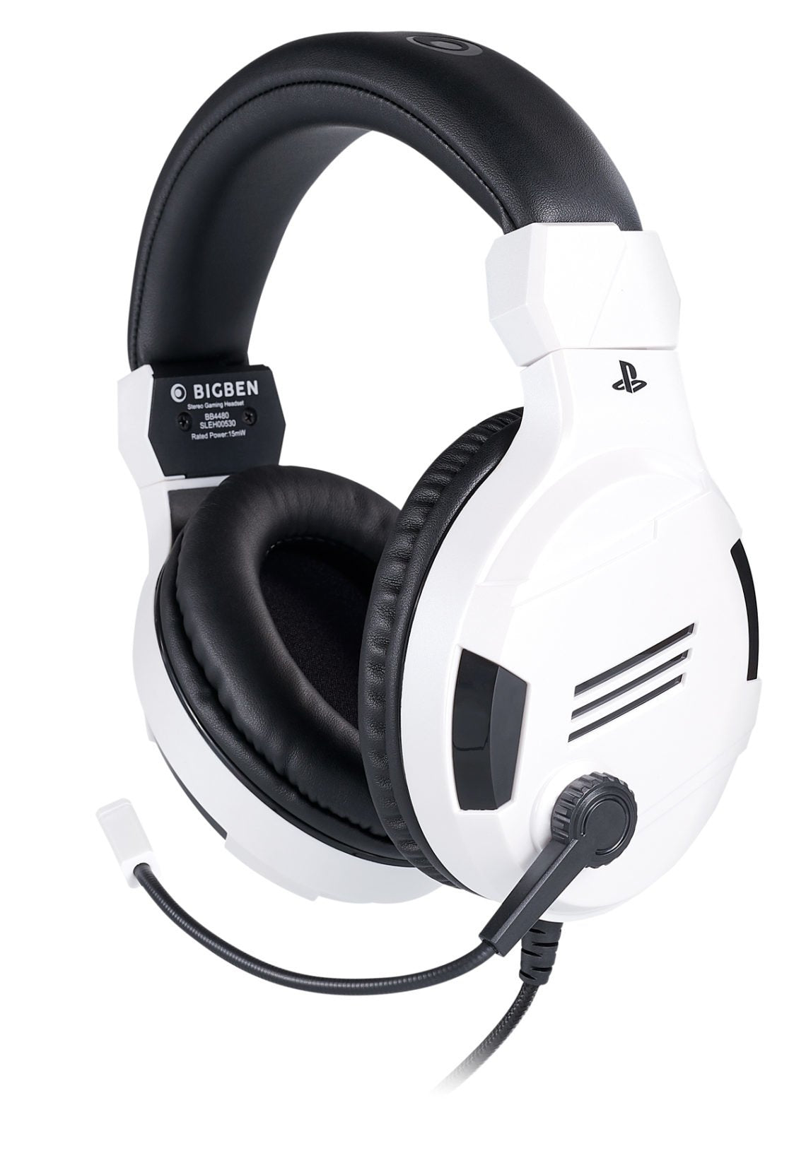 Auriculares  Nacon Ps4ofheadsetv3 Blancos Con Micrófono Blanco