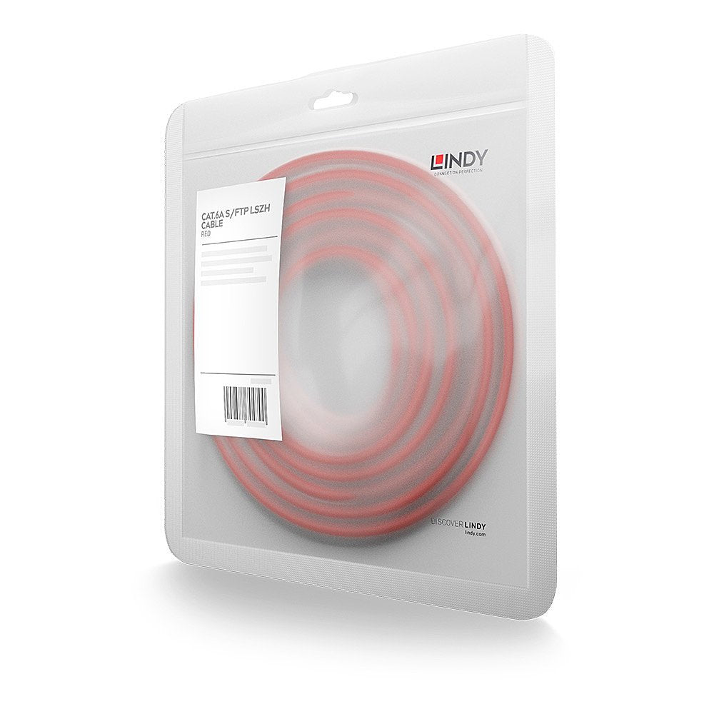 EAN 4002888471657 - Lindy 47165 cable de red Rojo 3 m Cat6a S/FTP (S-STP) imagen 1