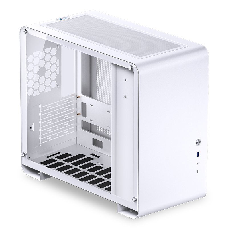 Jonsbo U4 Mini Micro-Atx-Gehäuse, Temperojo Glass - Blanco