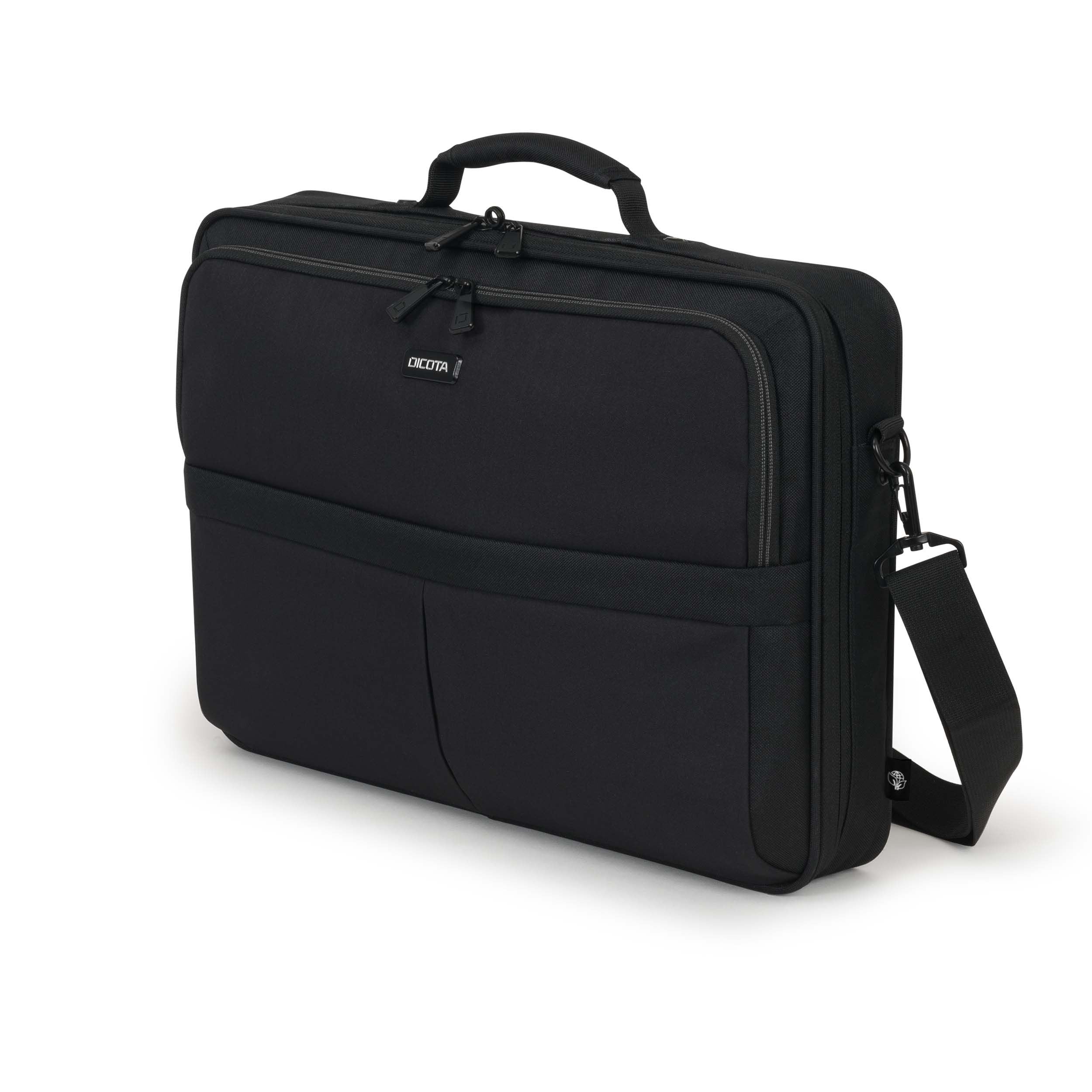 Dicota Eco Multi Scale 14-15.6, Maletín Para Portátil Negro, Hasta 39,6 Cm 15.6" D31431-Rpet