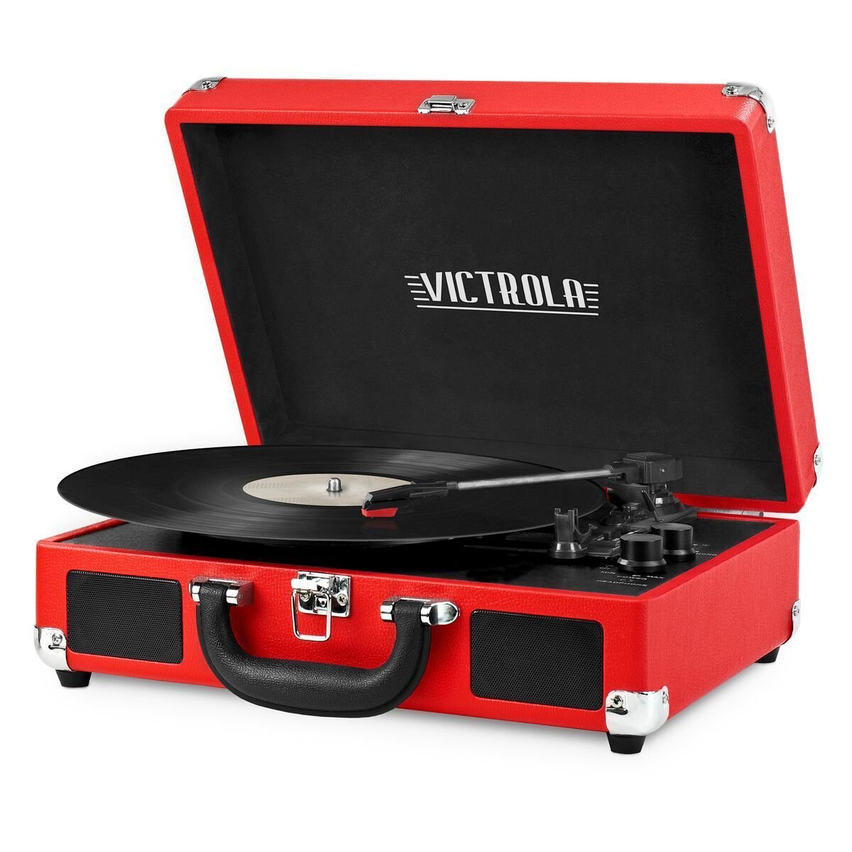 Victrola Journey Suitcase Bt Rojo