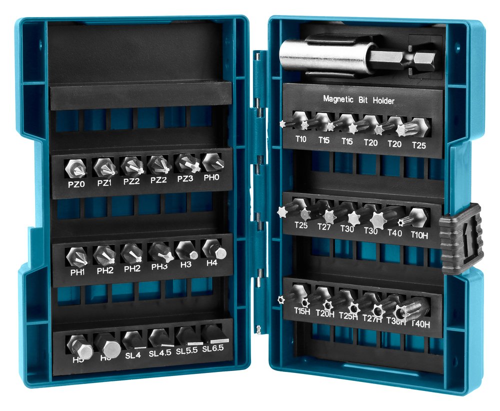 Makita Juego De Puntas B-28606, 37 Piezas, Juego De Puntas B-28606